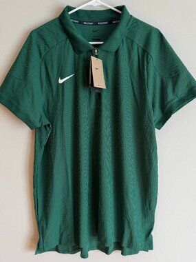 Nike HQ0792-341 Mens XL Court Slim Fit Adv Slam Tennis Polo Textured 1/4 Zip